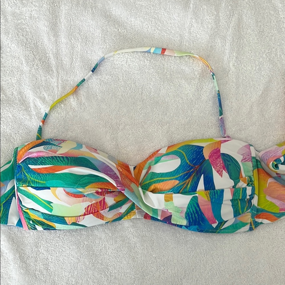 La Blanca Wild Tropic bandeau top